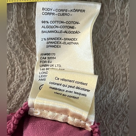 🆕 Free People Jayde flare cords in magenta size 26 - Picture 14 of 16